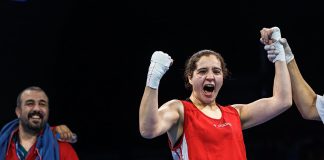 Boxe professionnelle: L’Algérienne Ichrak Chaïb s’offre un deuxième succès à Singapour