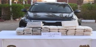 Saisie de 66 kg de cocaïne à Adrar