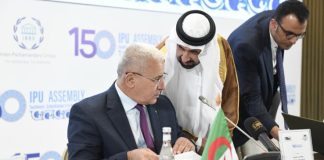 150e Assemblée de l’UIP: Boughali participe à la réunion des présidents des groupes géopolitiques