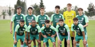 Sélection nationale (U20): Fin du premier stage de préparation à Alger