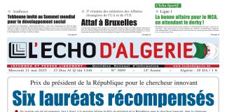 N 3889 du Mercredi 21 Mai 2025