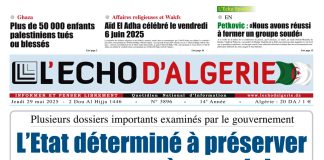 N 3896 du Jeudi 29 Mai 2025