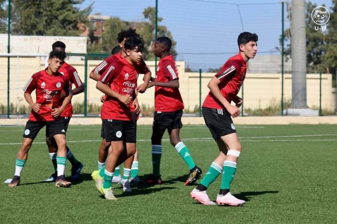 U17 début du stage de présélection