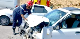 M’sila : 3 morts et 2 blessés dans un accident de la circulation à Khoubana