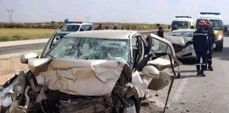Accidents de la route: 6 morts et 165 blessés en 24 heures
