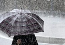 Jusqu’à 60 mm attendus et vigilance de niveau 2 activée: Fortes pluies orageuses sur le centre du pays jusqu’à lundi