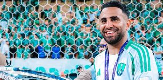 Foot – Ligue des champions Elite d’Asie: Mahrez « fier » de remporter son premier trophée avec Al-Ahli SC