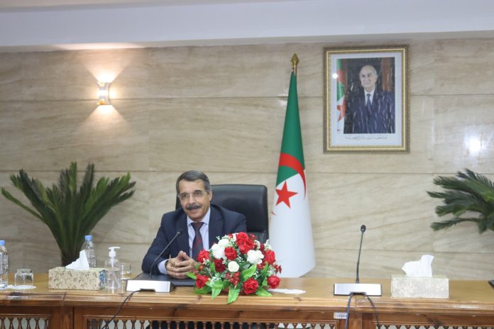Le ministre des Finances, Abdelkrim Bouzred