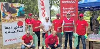 Sous le slogan «Bladna Dima N’dhifa»: Ooredoo organise une opération de nettoyage d’une plage à Marsa Ben M’hidi à Tlemcen