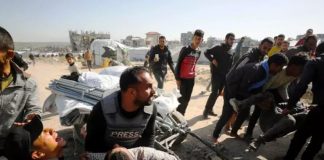 Palestine: 45 martyrs dans une attaque sioniste visant un centre de distribution d’aides à Ghaza