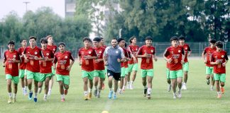 Tournoi amical (U17)/Algérie-Tunisie: La sélection algérienne poursuit sa préparation à Blida