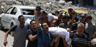 Ghaza: 12 martyrs dans des frappes aériennes des forces d’occupation sionistes