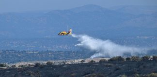 Espagne: Un feu de forêt à Madrid quasiment sous contrôle