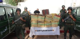 Lutte antiterroriste et contre la criminalité: Plus de 16 quintaux de drogue saisis aux frontières avec le Maroc en une semaine par l’ANP