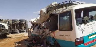 Constantine: 3 morts et 43 blessés dans un accident de la route à Beni H’midène