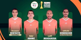 CHAN 2024: Des arbitres algériens pour le match RD Congo- Zambie