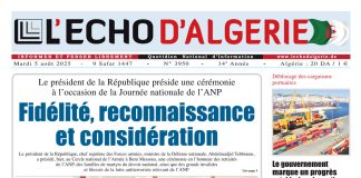 N 3950 du Mardi 5 Août 2025