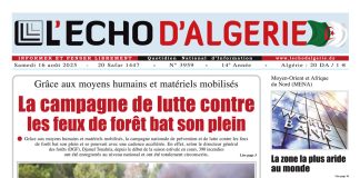 N 3959 du Samedi 16 Août 2025