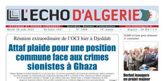 N 3968 du Mardi 26 Août 2025