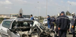 Accidents de la route: 3 morts et 287 blessés en 24 heures