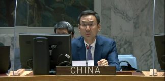 Palestine: Le représentant permanent de la Chine auprès de l’ONU avertit contre une occupation sioniste de l’ensemble de Ghaza