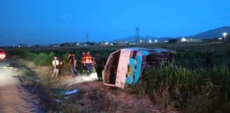Sétif: 22 personnes blessées dans le renversement d’un bus dans la commune de Rasfa