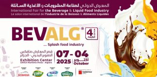 Industrie des boissons: La 4e édition du Salon « BEVALG » se tiendra du 4 au 7 octobre à Alger