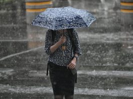 BMS: Pluies orageuses et chutes de grêle jusqu’à mercredi sur des wilayas de l’ouest du pays