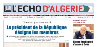 N 3984 du Lundi 15 Septembre 2025