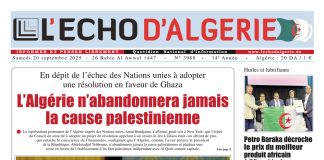 N 3988 du Samedi 20 Septembre 2025