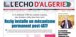 N 3994 du Samedi 27 Septembre 2025