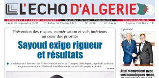 N 3996 du Lundi 29 Septembre 2025