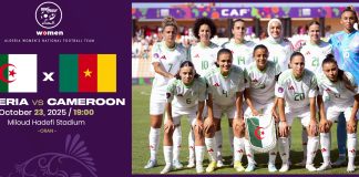 Eliminatoires-CAN 2026 Féminine: Algérie-Cameroun le 23 octobre à Oran