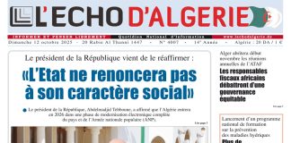 N 4007 du Dimanche 12 Octobre 2025