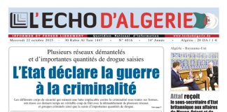 N 4016 du Mercredi 22 Octobre 2025