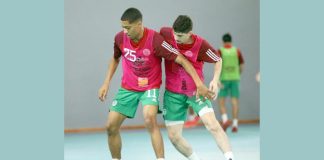 Eliminatoires CAN-2026 de futsal: La sélection algérienne poursuit son stage à Fouka