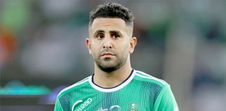 Al-Ahli: Mahrez laissé au repos pour blessure