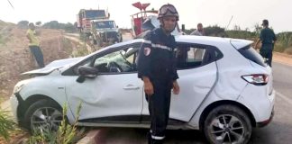 Accidents de la route: 7 morts et 229 blessés en 24 heures