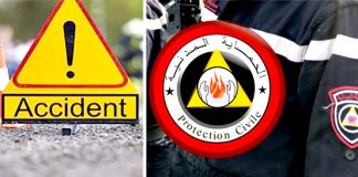 Aïn-Temouchent: Deux morts et six blessés dans un accident de la route