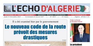 N 4034 du Jeudi 13 Novembre 2025