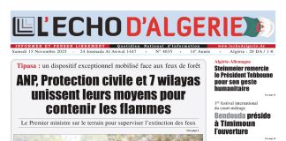 N 4035 du samedi 15 Novembre 2025