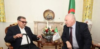 Dernier membre du commando des hommes grenouilles durant la Révolution: Tacherift reçoit le moudjahid Abdallah Debbagh