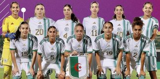 Tournoi de l’UNAF: Séance d’entraînement de la sélection algérienne à Sidi Moussa