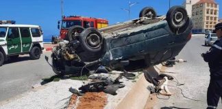 Accidents de la route: 45 morts et 1558 blessés en une semaine