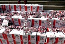 Sûreté nationale: Démantèlement d’un réseau criminel organisé et saisie de 176.000 comprimés psychotropes