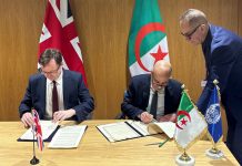 Algérie-Grande Bretagne: Signature d’un mémorandum d’entente dans le domaine de l’analyse des empreintes électroniques