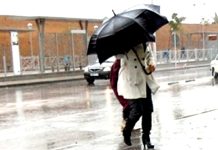Pluies orageuses sur cinq wilayas à partir de lundi après-midi