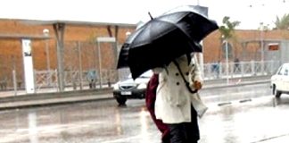 Pluies orageuses sur cinq wilayas à partir de lundi après-midi