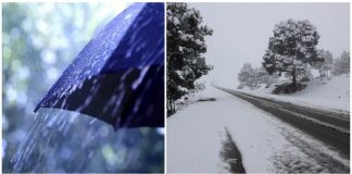 Pluies et neiges jusqu’à jeudi sur plusieurs wilayas du pays