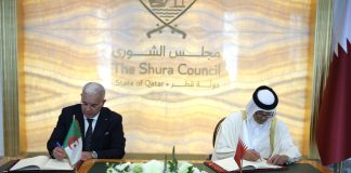Alger–Doha : un nouvel élan parlementaire: Boughali et Al-Ghanem renforcent la coopération bilatérale